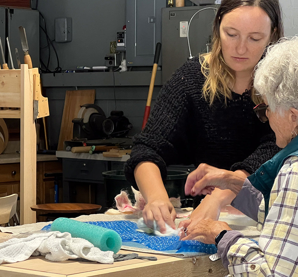 Workshop: Painting with Wool - Instructor Mallory Zondag