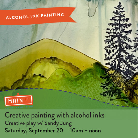 Creative Painting with Alcohol Inks