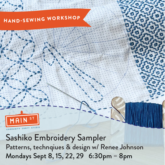 Sashiko Sampler Workshop