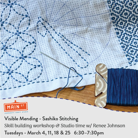 Sashiko Skill Building Workshop - March 2025