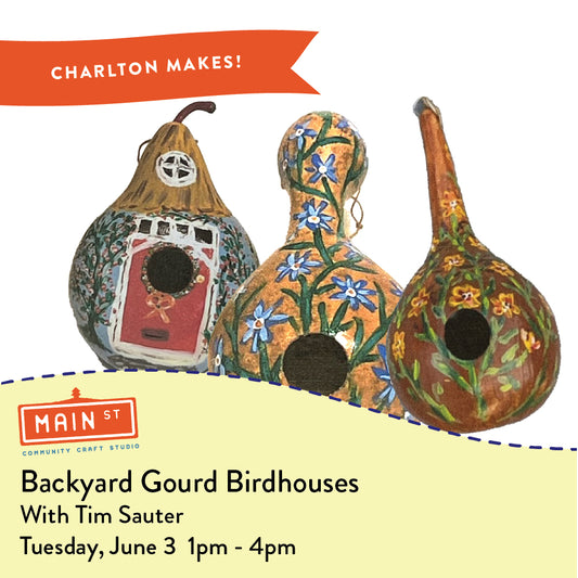 Backyard Gourd Birdhouses - June 3