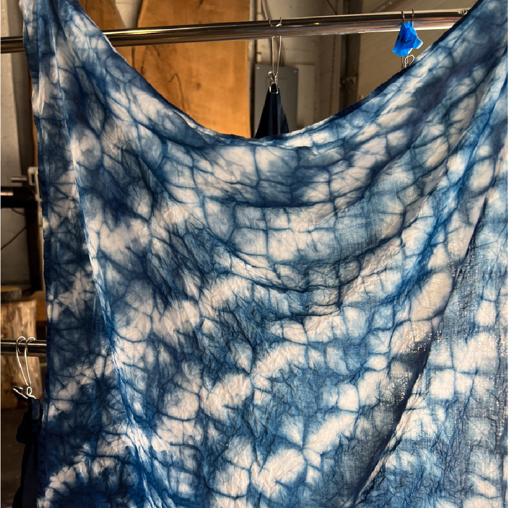 Intro to Shibori Dyeing with Indigo