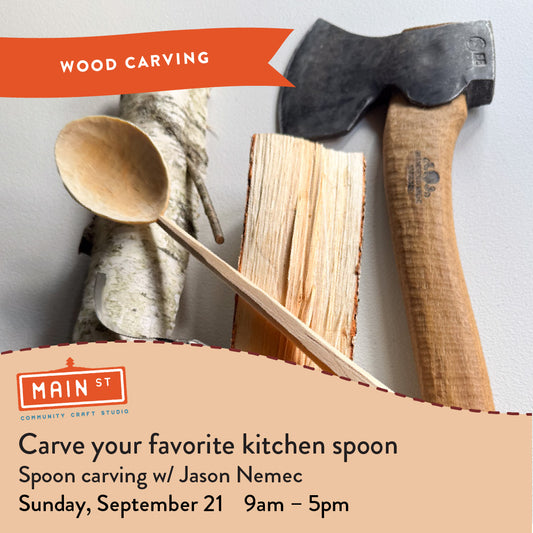 Carve your favorite kitchen spoon